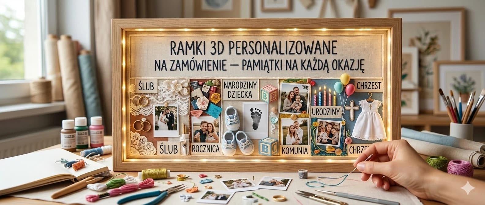 Ramki 3D personalizowane na zamówienie – Cudazserca.pl