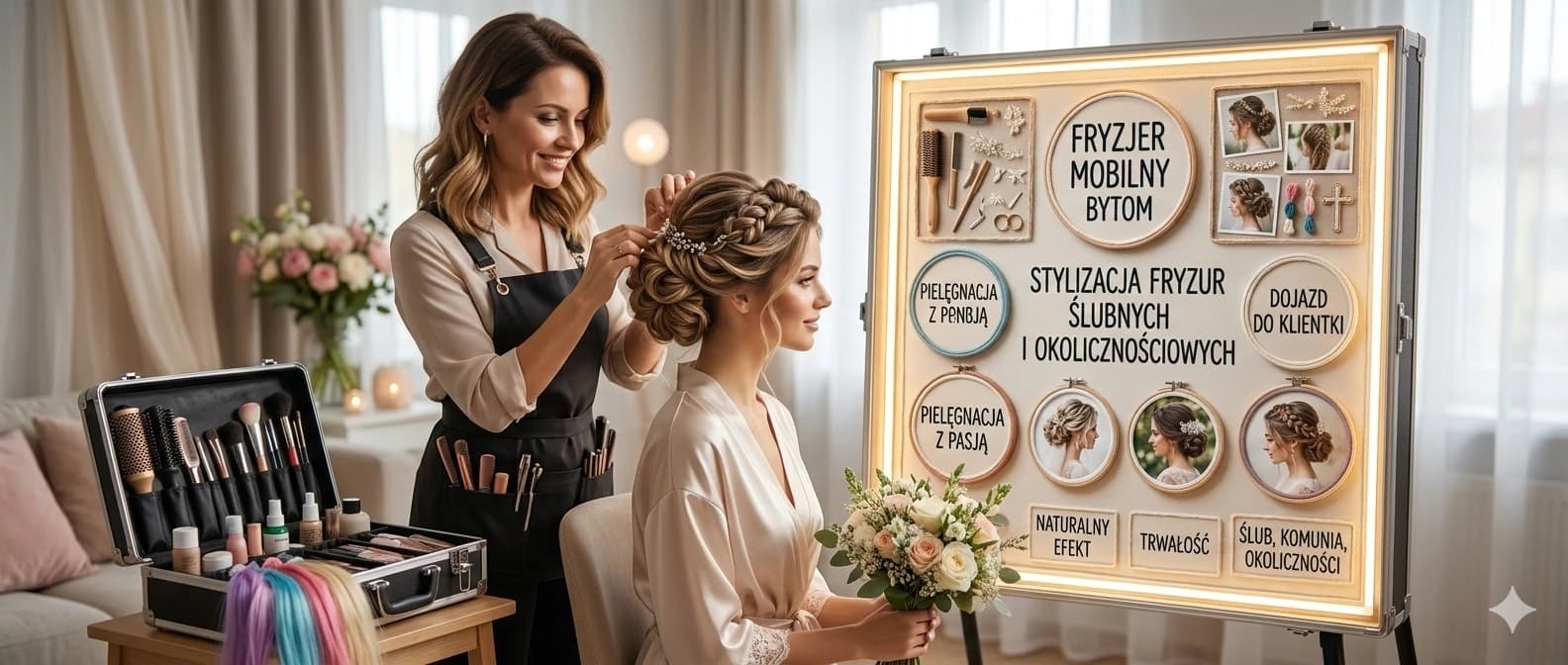 Fryzjer mobilny Bytom – Stylizacja i Pielęgnacja Fryzur